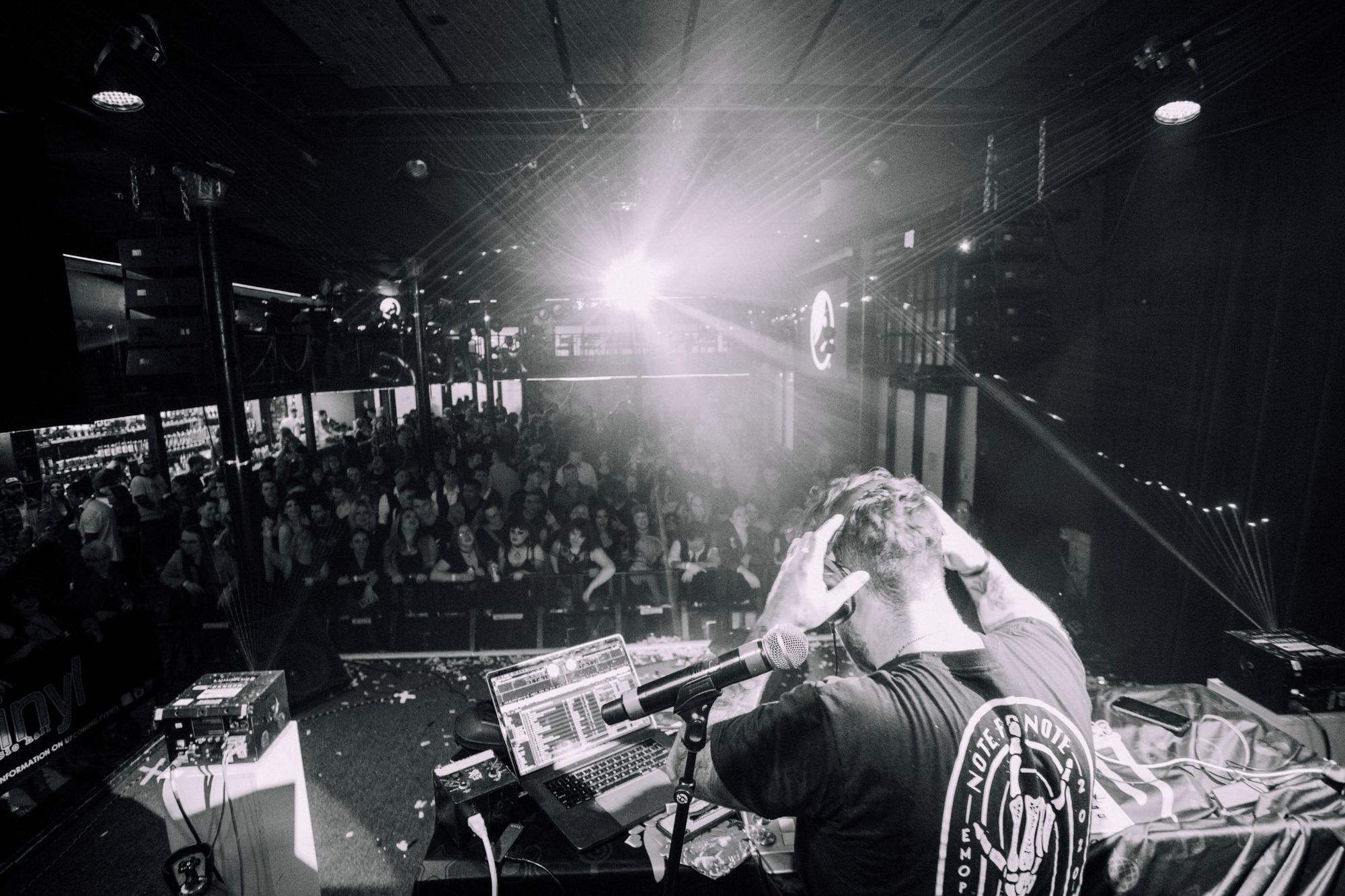 Michael Silver DJing EmoProm at The Vinyl Music Hall