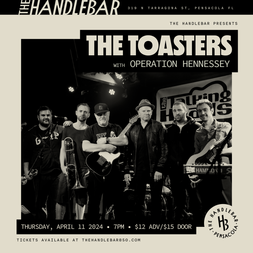 The Toasters show flyer