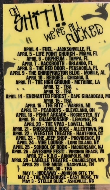 Across Five Aprils to Return to Pensacola for the 20 Years UN-SCENE Show