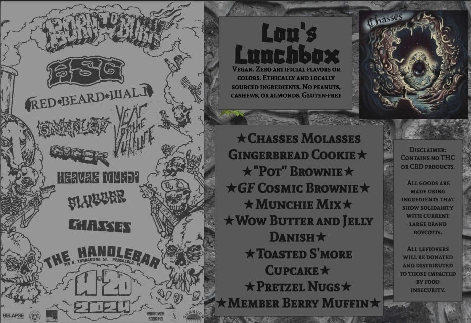 Lou's Lunchbox Born To Burn Fest Announcement