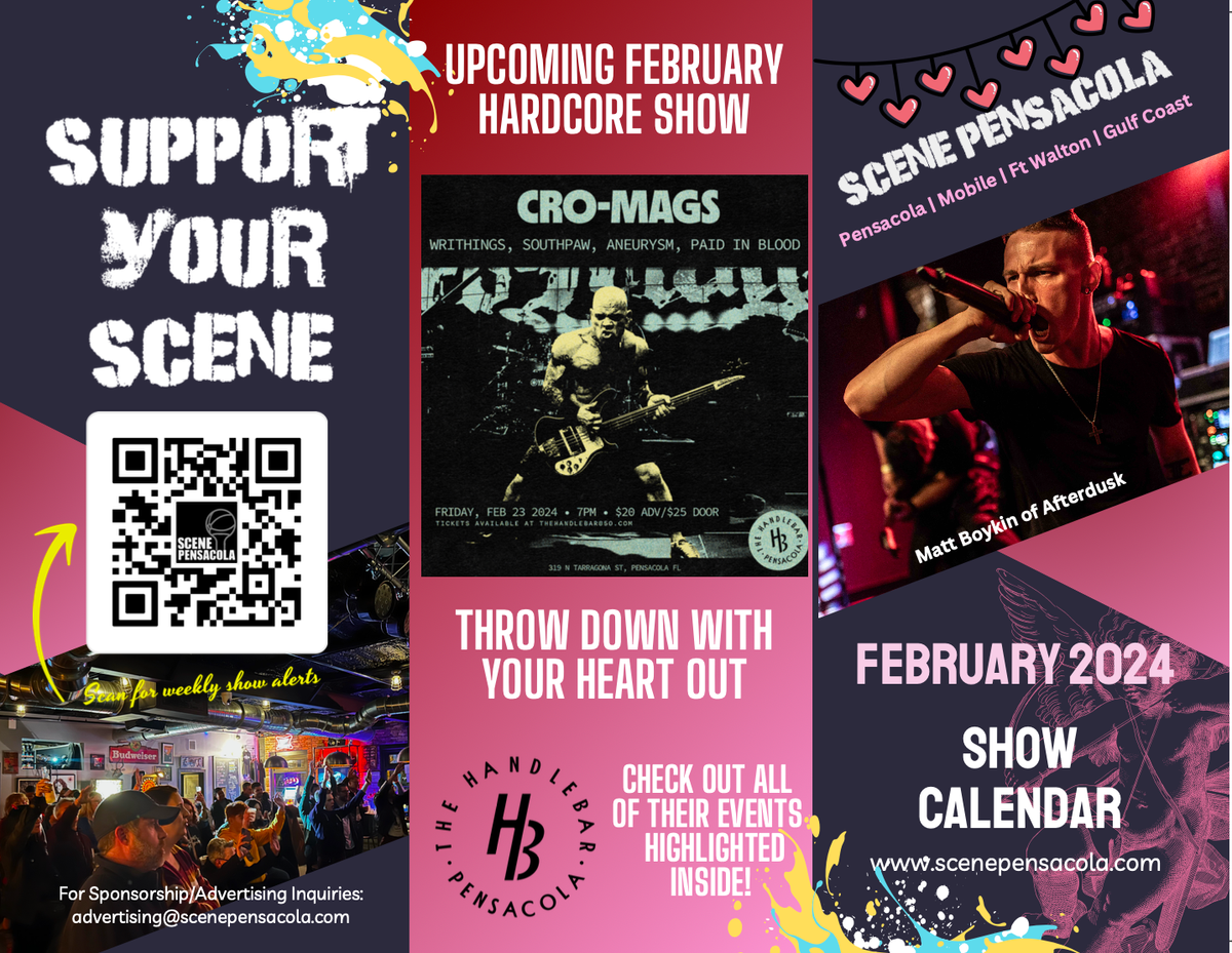 Our Valentines Day Gift To You: The February Show Calendar Is Out! ❤️