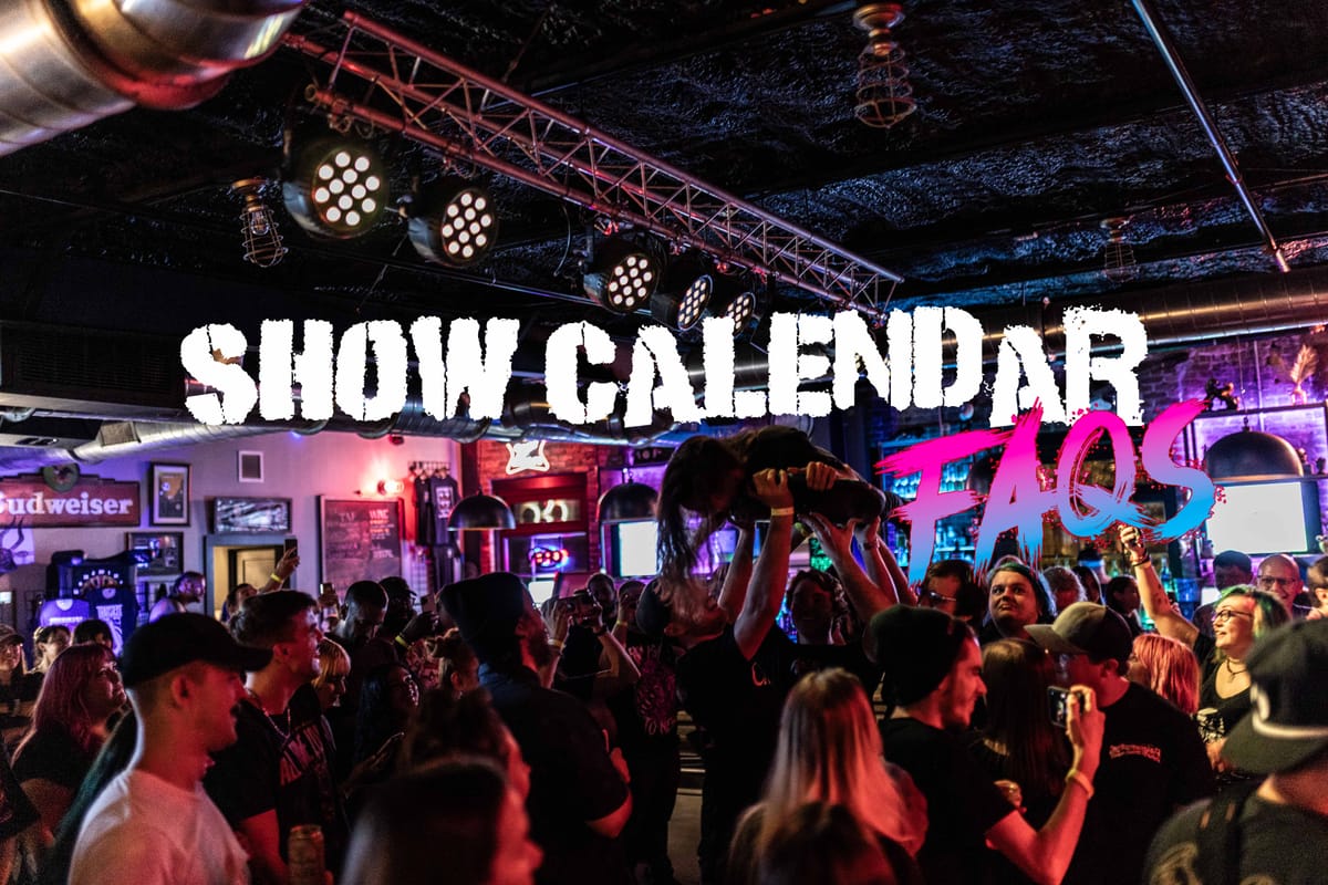 Show Calendar FAQs: Your Guide to Finding and Submitting Gigs