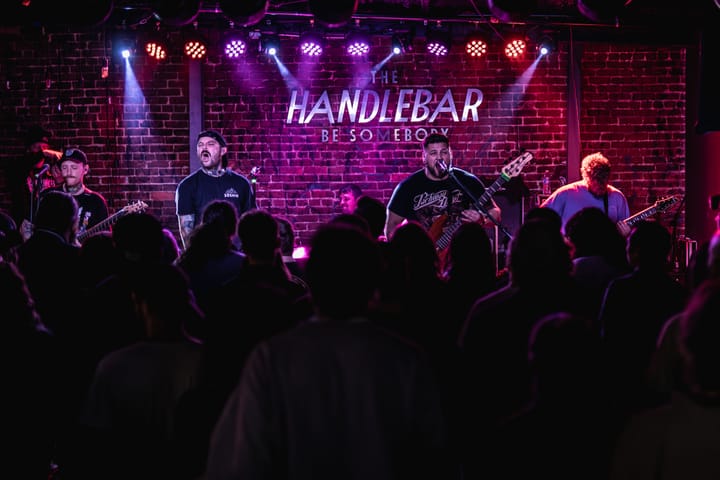 Capstan headlining at The Handlebar's first show of 2024