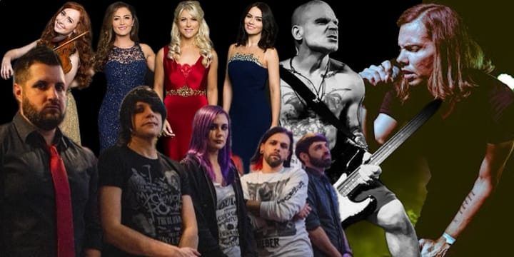 Celtic Woman, Cryrs, Cro-Mags and Red Jumpsuit Apparatus.