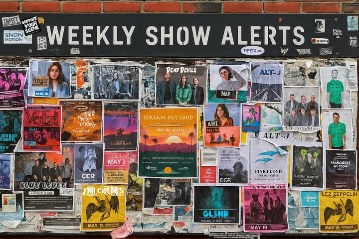 Weekly Show Alerts: Sep 26 - Oct 2, 2025